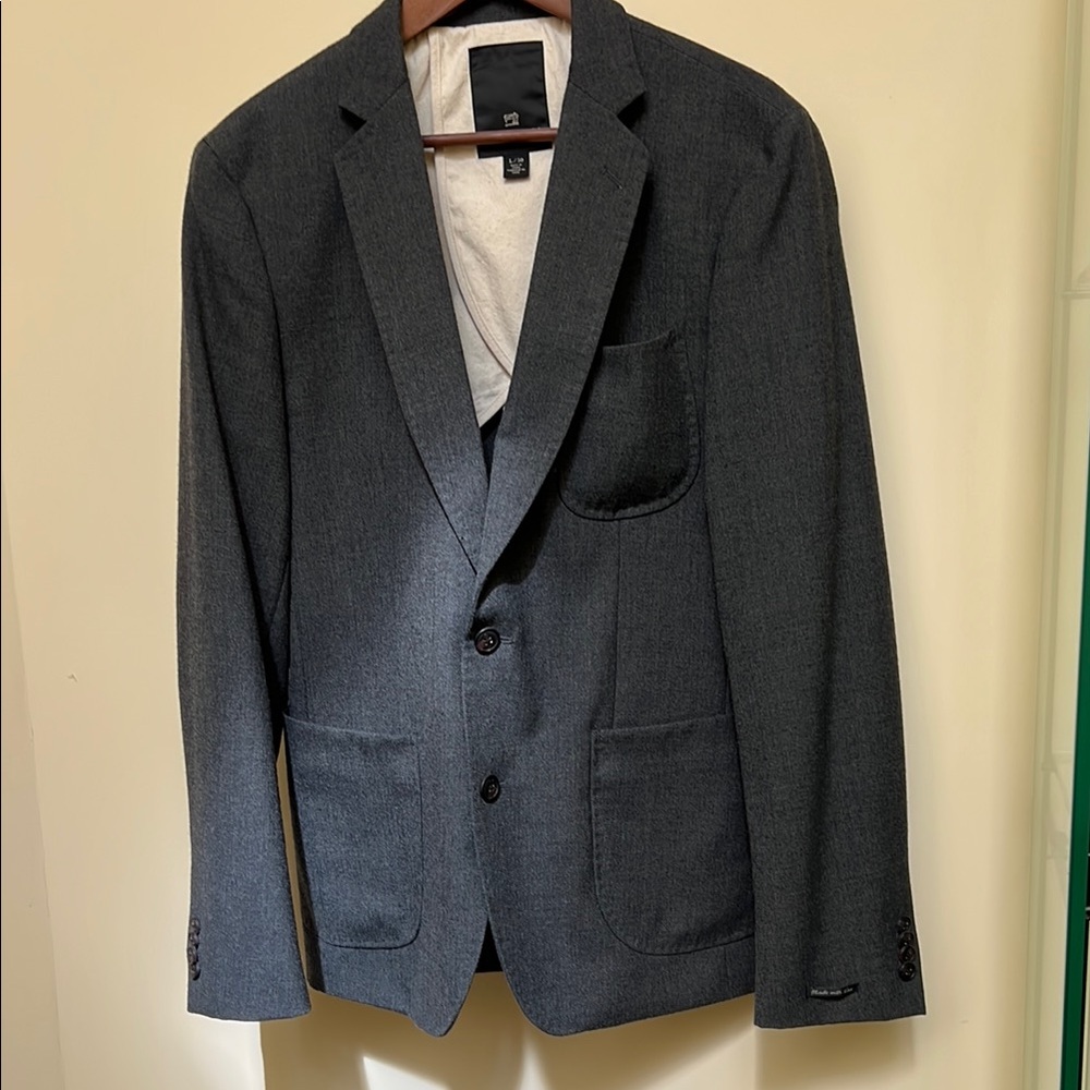 Scotch & Soda Men's Gray Blazer